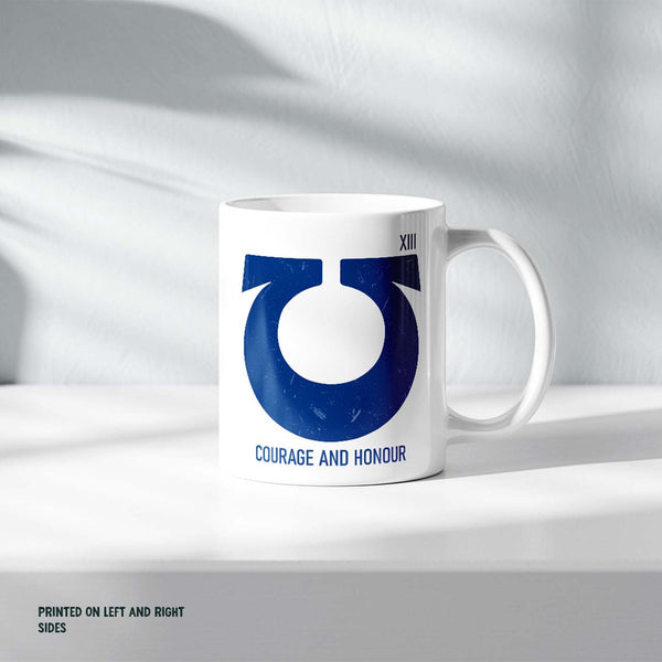 Ultramarines Courage and Honour Mug – Warhammer 40k XIII Coffee Cup